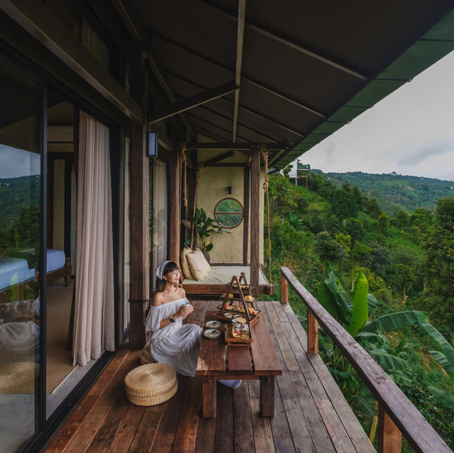 ที่พักเปิดใหม่บนดอยช้าง สวยฮีลใจวิวเขากว้าง