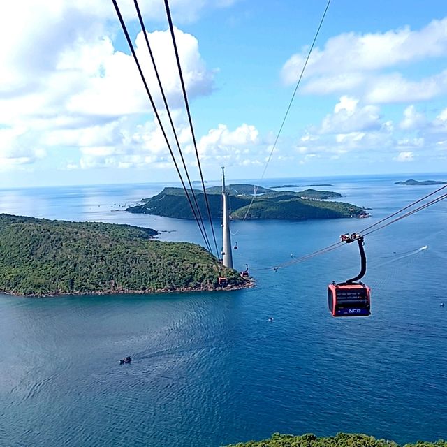 A Breathtaking Cable Car Journey in Sunset Town Phu Quoc