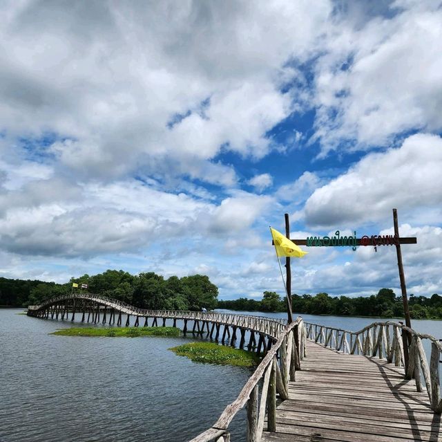 สะพานไม้เคี่ยม หนองใหญ่ ชุมพร