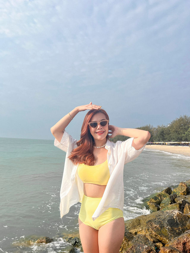 มุมถ่ายรูปสวยๆ หาดชะอำ 🏝️ ประจวบคีรีขันธ์