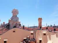 西班牙🇪🇸 巴塞隆納｜米拉之家🏠 一睹天才建築師高迪設計