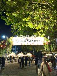 北海道　札幌観光　中島公園2024 紅葉の中島公園ライトアップが最高だった！