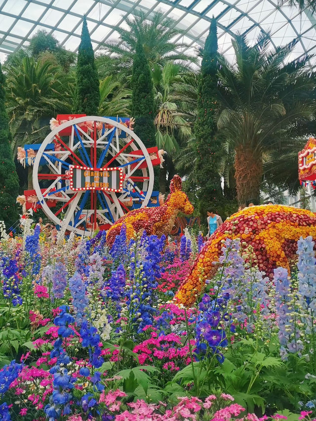 An awesome visit to garden by the bay 💐