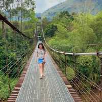 สะพานแขวนเขาเทพพิทักษ์  (เขารูปหัวใจ)