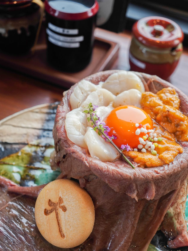 京都嵐山｜人氣甚高的火炙火山和牛蓋飯店