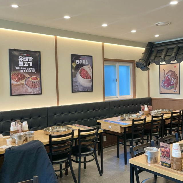 독특한 음식 비주얼이 인상적인 대전 괴정동 맛집 - 신사우물갈비 대전점