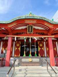 【東京】飛行機と神社のコラボ✨