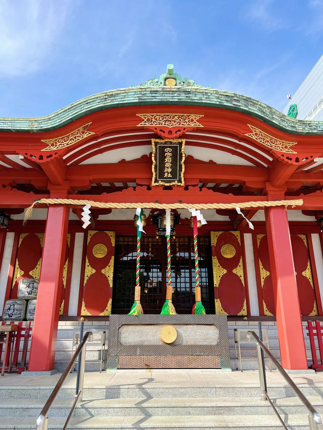 【東京】飛行機と神社のコラボ✨