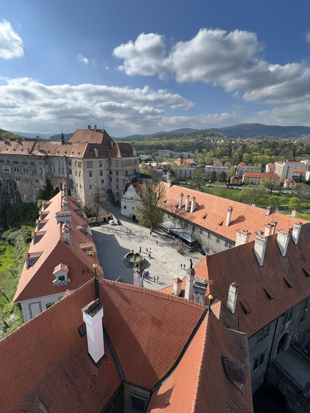 Spectacular view from the top of the tower