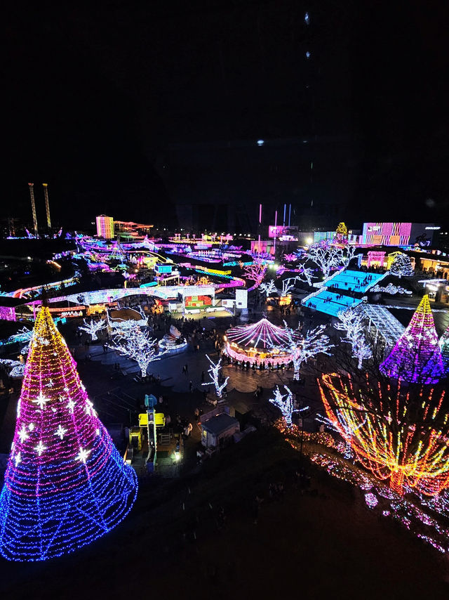 日本東京讀賣樂園 — 感受冬天寶石燈飾的魅力