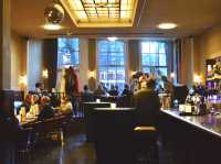 Dinner at Café Luxembourg, Amsterdam