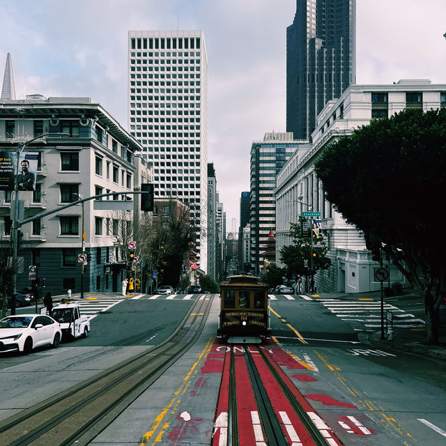 California Street加利福尼亞街～三藩市必去打卡景點⭐️