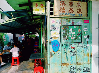 Toh Soon Cafe, a famous coffee shop in George Town, Penang, Malaysia