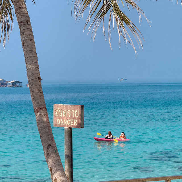 เกาะสีชัง ช่วงนี้น้ำใส ทะเลสวยมากๆ 🌊🏝️🩵