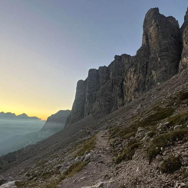 Trekking Sass Pordoi: A Limestone Adventure