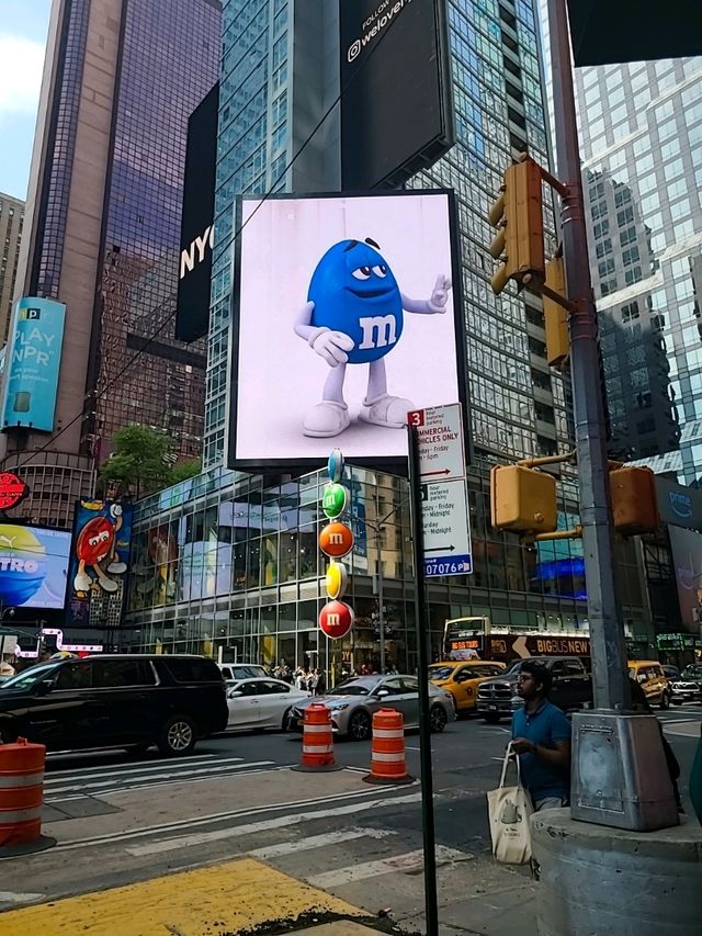 깜찍한 뉴욕 M&M 스토어
