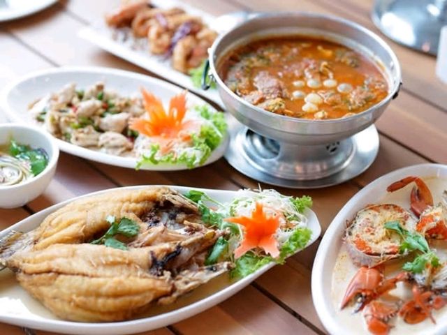 ร้านอาหารบรรยากาศแบบนี้อยู่กรุงเทพนะ