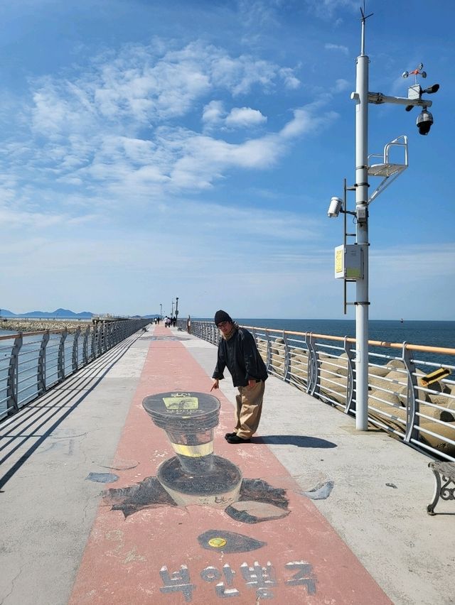 아름다운 채석강을 한눈에 담는 격포항