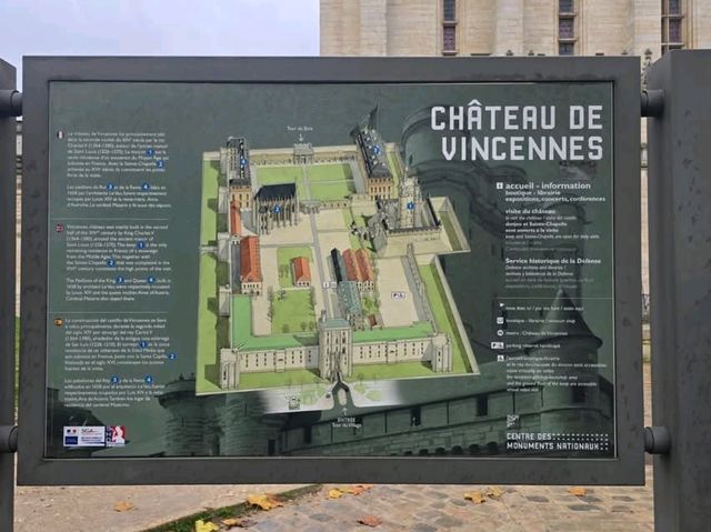 "Château de Vincennes : its iconic landmarks and picturesque"