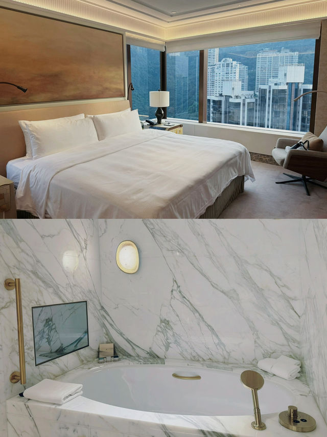 香港酒店攻略| 落地玻璃飽覽太平山和香港公園