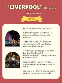 Liverpool itinerary 