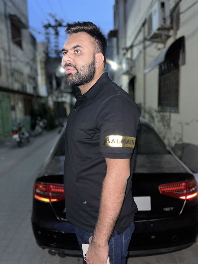 From Streets to Style: Shooting in Sialkot with My Balmain Look!