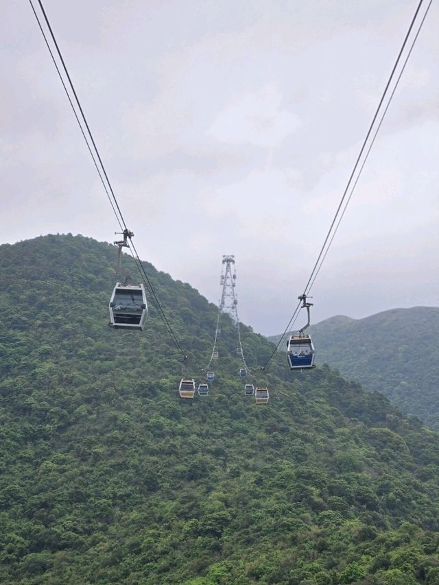 香港行山⛰️東涌站至昂坪市集
