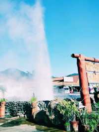 泰國清邁著名溫泉景點：Pong Krathing Hot Spring，適合休閒打卡拍照📸