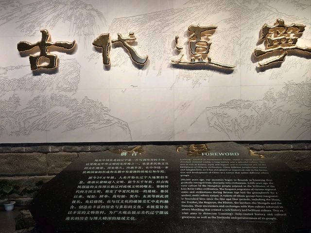 랴오닝성박물관 방문 완료