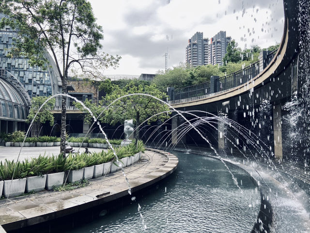 城市裡的浪漫驚喜｜大安森林公園站水舞秀