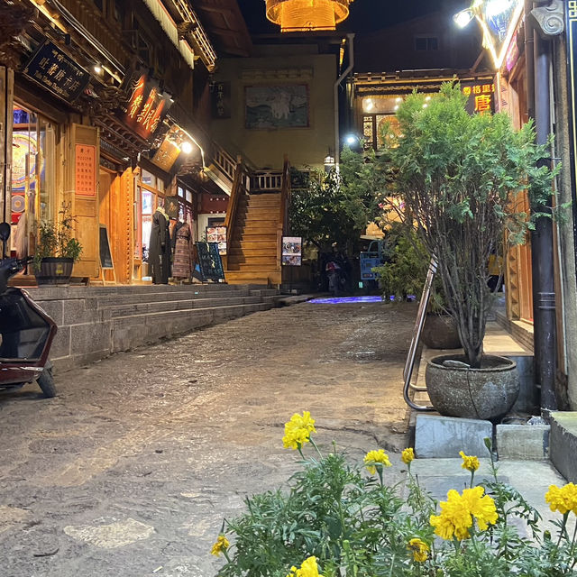 A Night Out in Dukezong Ancient Town
