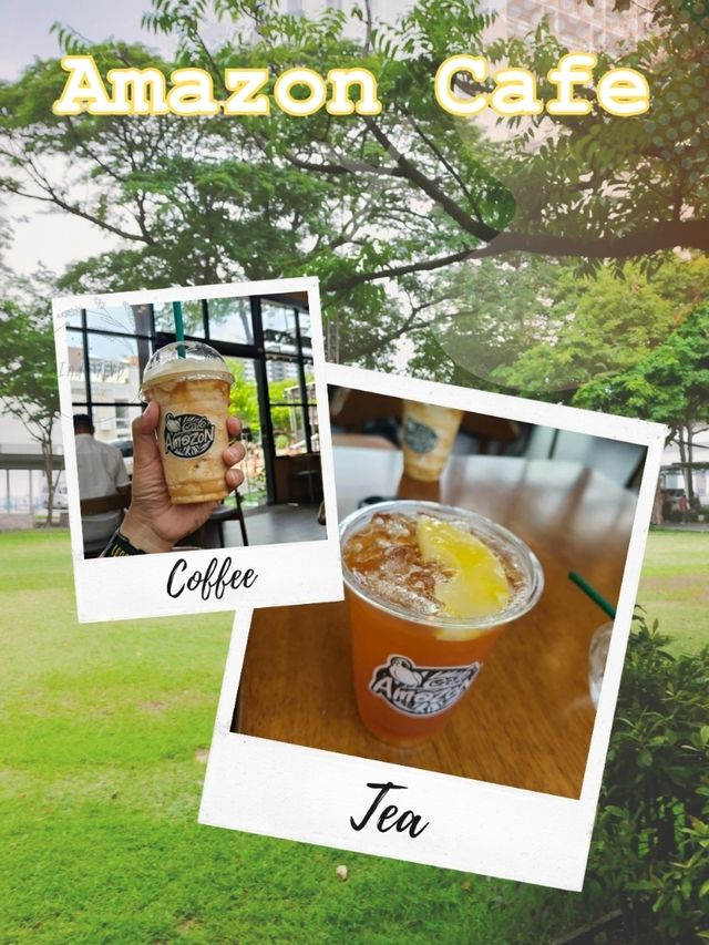 🍸 Café Amazon สาขาศิษย์เก่าจุฬาลงกรณ์
