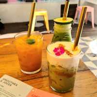 cute cafe with lovely menu