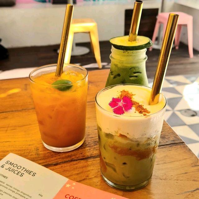 cute cafe with lovely menu