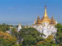 🌟 Sagaing Serenity: Pagodas, Puppies & the Ultimate Sunset Spot (No Crowds!)  