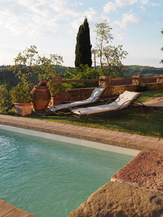 トスカーナのアグリツーリズモ　agriturismo poggio il castellare