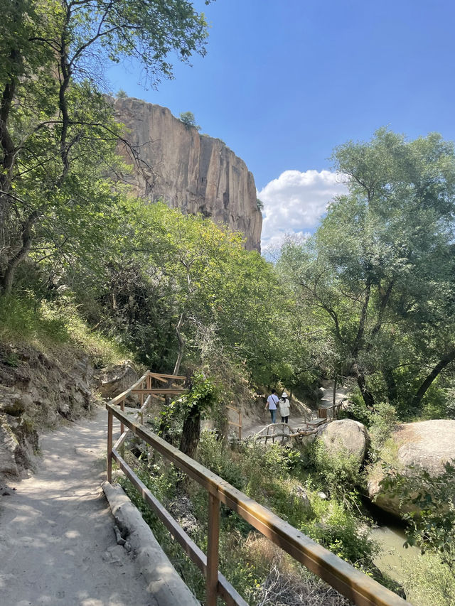 Ihlara Valley—highly recommended with the guide.😍