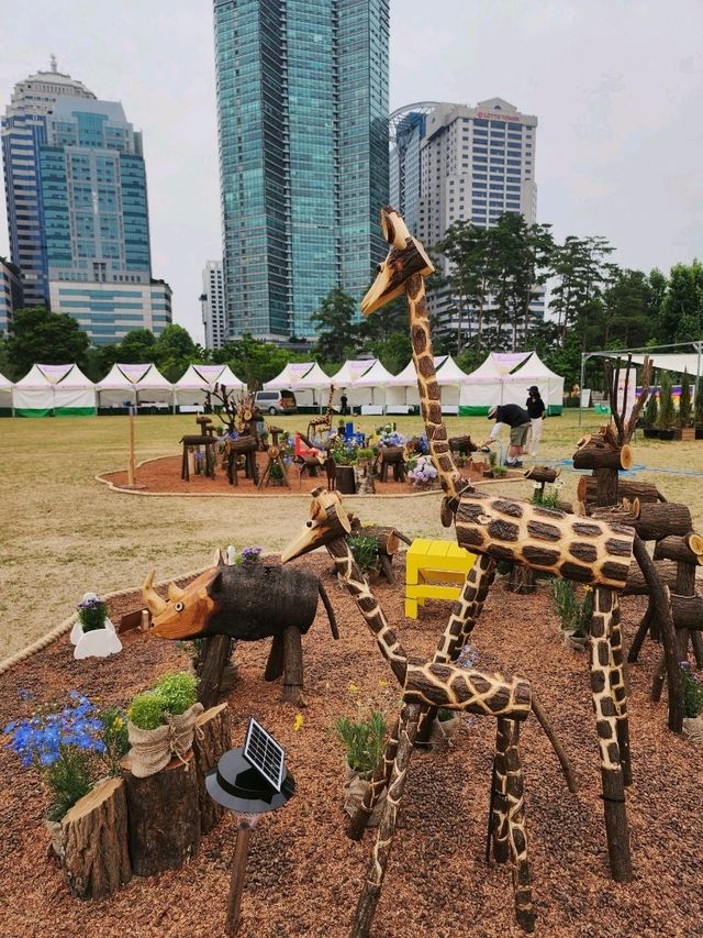 【ソウル🇰🇷ポラメ公園】ソウル国際庭園博覧会🌼