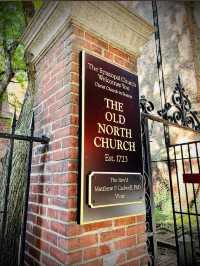 【Old North Church｜兩盞燈光點燃的革命火種】