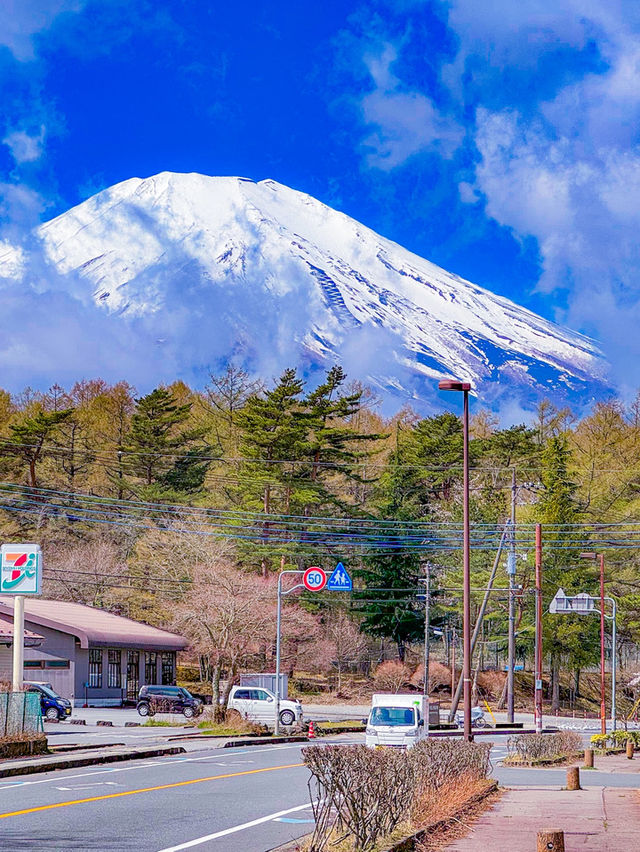 ทะเลสาบยามานากะ (Yamanaka Lake / 山中湖) ในวันที่มีหง