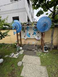 花手水と切り絵の御朱印が美しいお寺