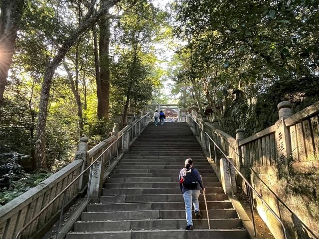 Stairway to Shrine Heaven at Kotohira 
