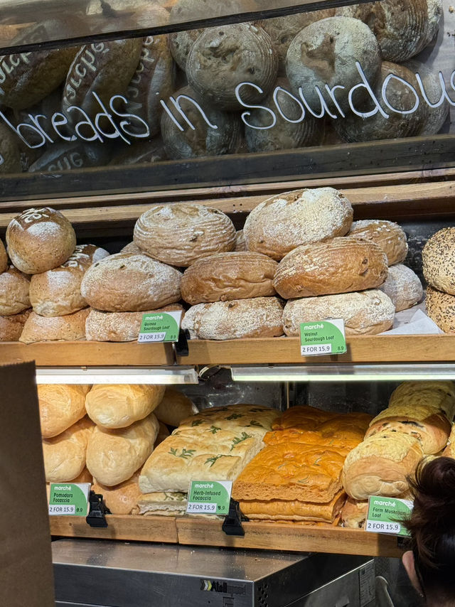 Freshly Baked Goodies at Marché Mövenpick in Somerset
