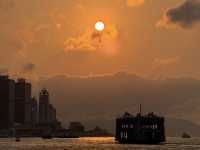 Sailing on the Dukling: My Sunset Cruise of Victoria Harbour! 🇭🇰🌅