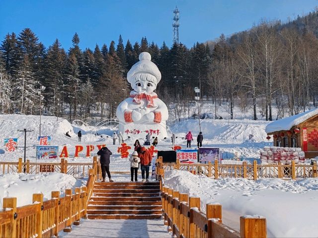 Snow Town: A Winter Wonderland in China