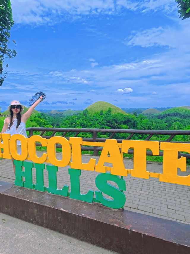 Chocolate Hills View Worth the Climb 🌳✨