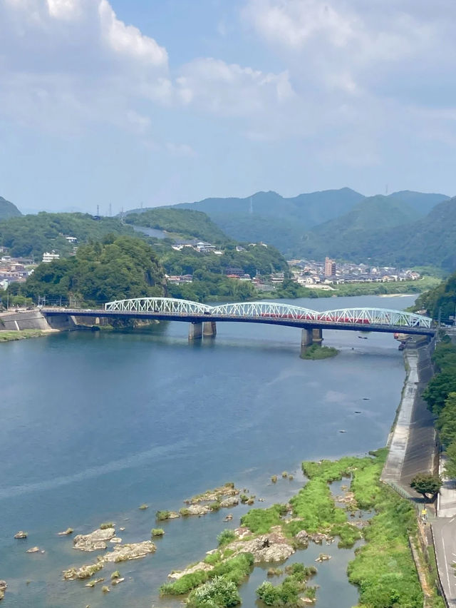 【国宝】犬山城から見下ろす犬山の絶景
