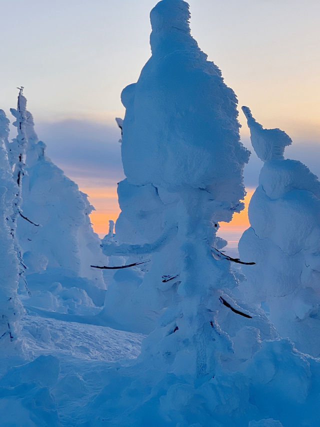 Zao onsen ski resort 