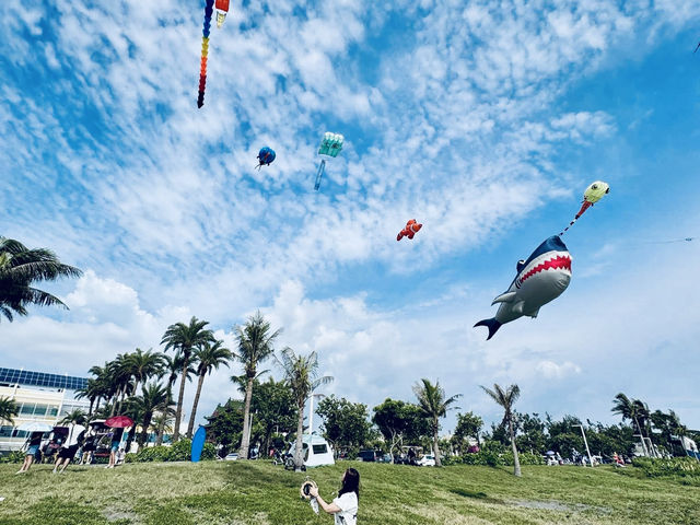 🪁「讓風箏飛翔,把心情交給海風。」 🪁「讓風箏飛翔,把心情交給海風。」