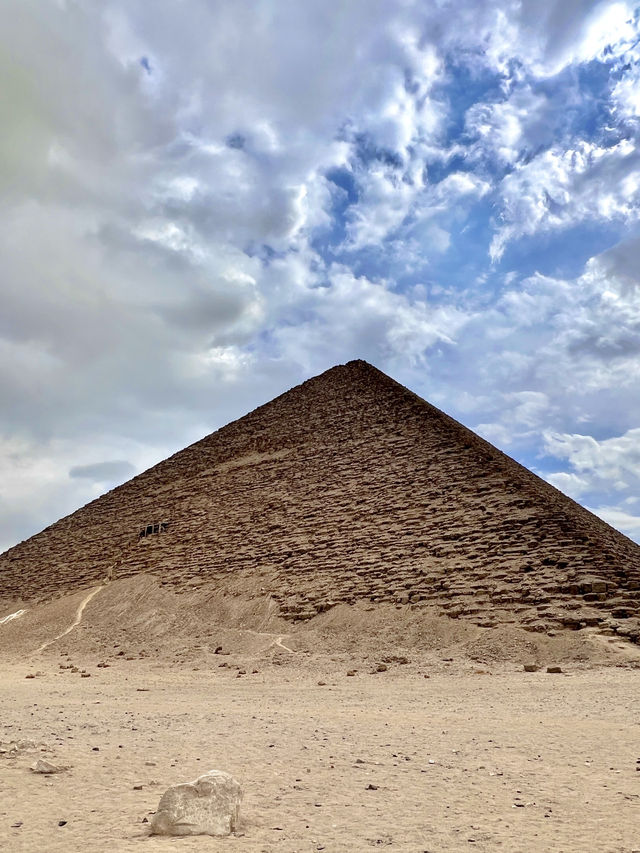 ［埃及旅遊］探索古埃及金字塔原型🔺紅色金字塔、彎曲金字塔與黑色金字塔